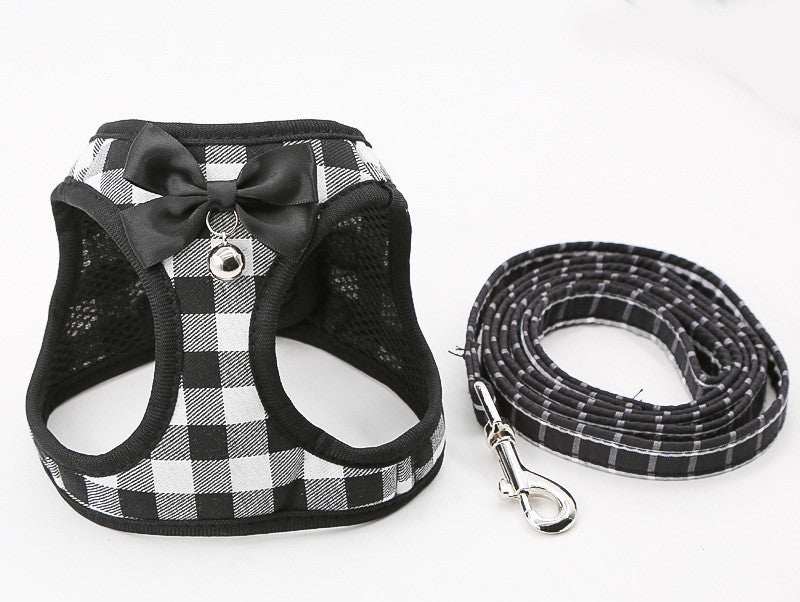 Multi-Purpose Pet Leash, Harness, and Collar Set For Small Dogs