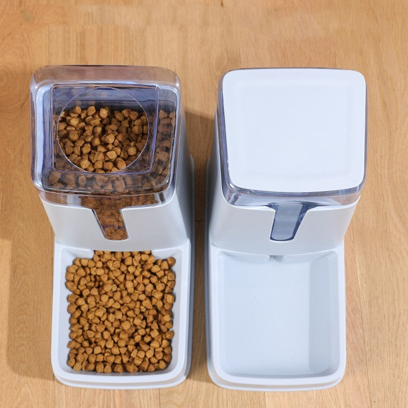 Automatic Pet Food and Water Dispenser