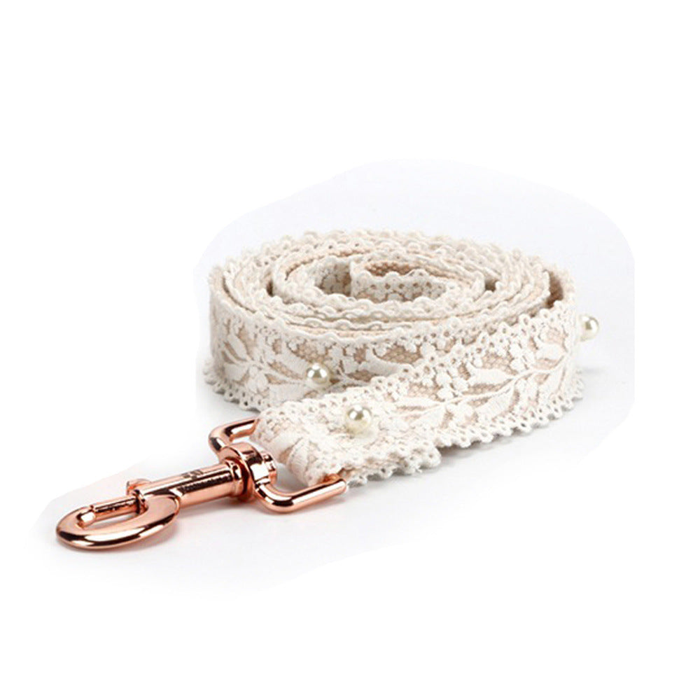 Fashionable Floral Harness & Leash for Small Pets