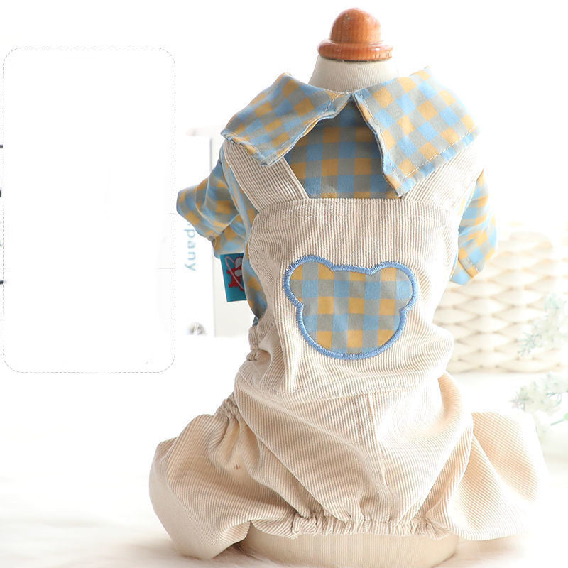 Lightweight Plaid Shirt for Dogs