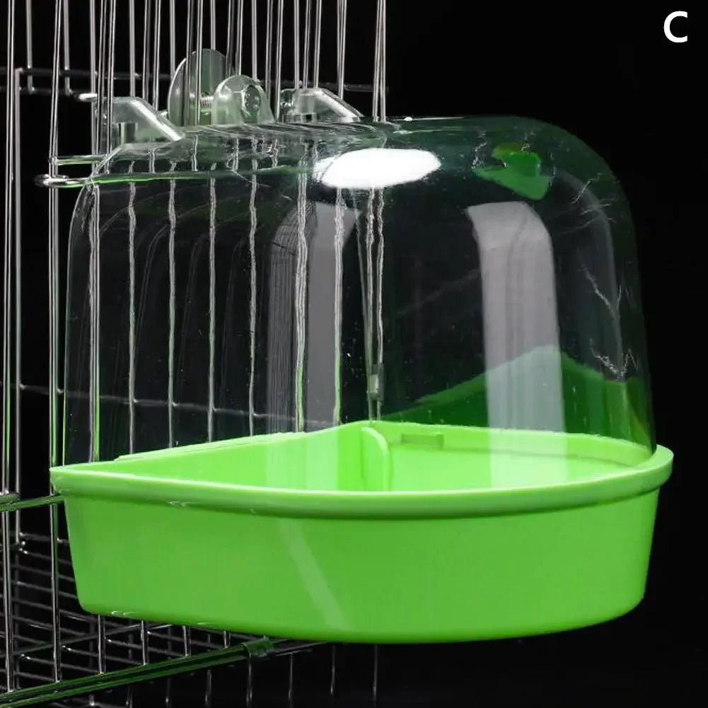 "Durable, Waterproof Hanging Bird Bath, Easy To Clean, For Parrots and Mynas