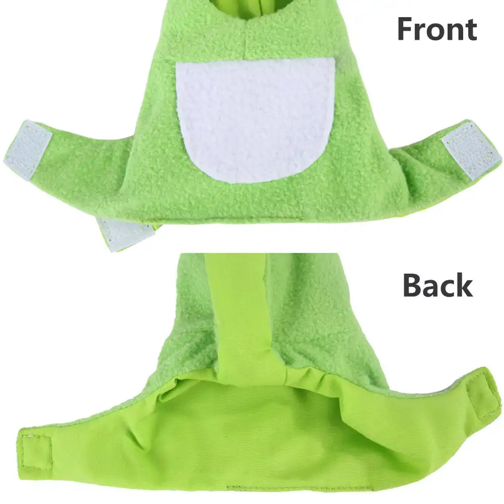 Frog-Style Bird Cosplay Outfit with Hood