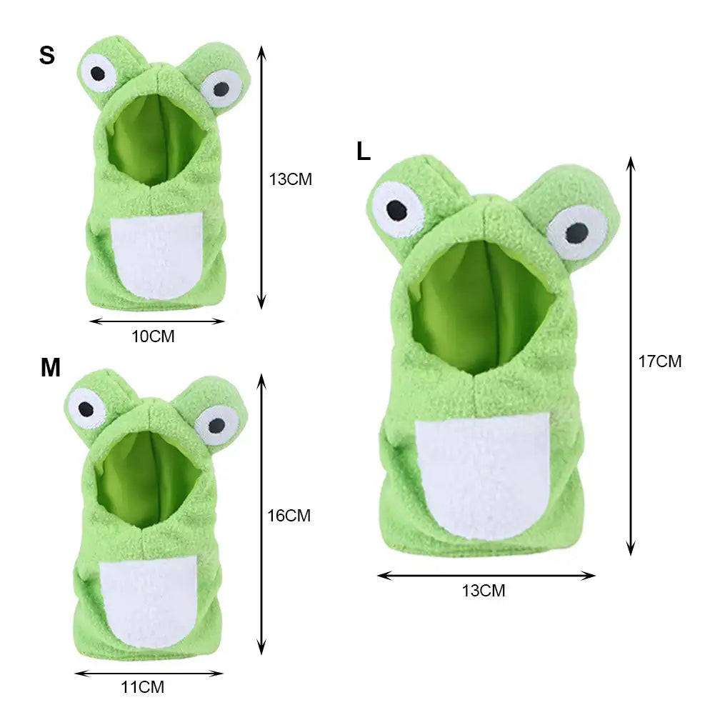 Frog-Style Bird Cosplay Outfit with Hood