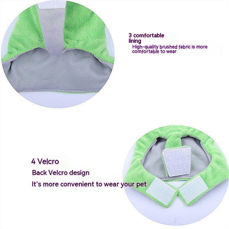 Bird Fashion Costume with Handcrafted Design