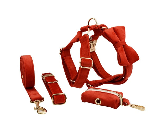 Plush Velvet Pet Neck Collar