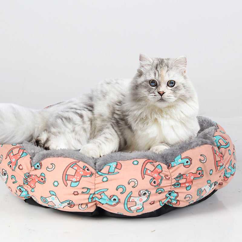 Fluffy Anti-Anxiety Pet Lounger