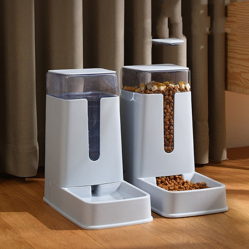 Automatic Pet Food and Water Dispenser