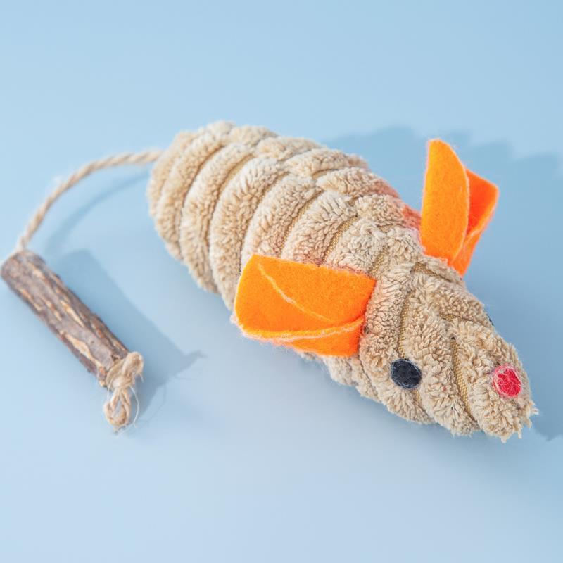 Squeaking Mice Cat Toys with Catnip and Silvervine for Cats