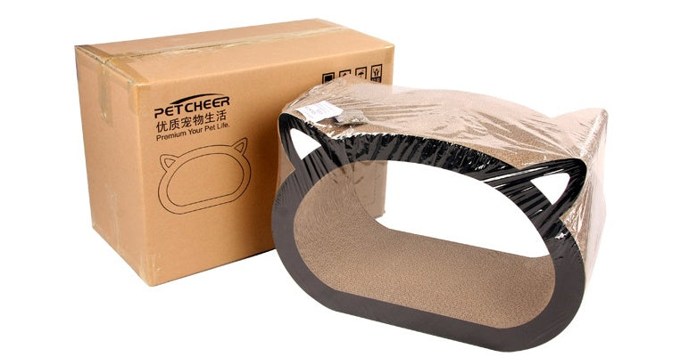 Cat Face Scratching Post