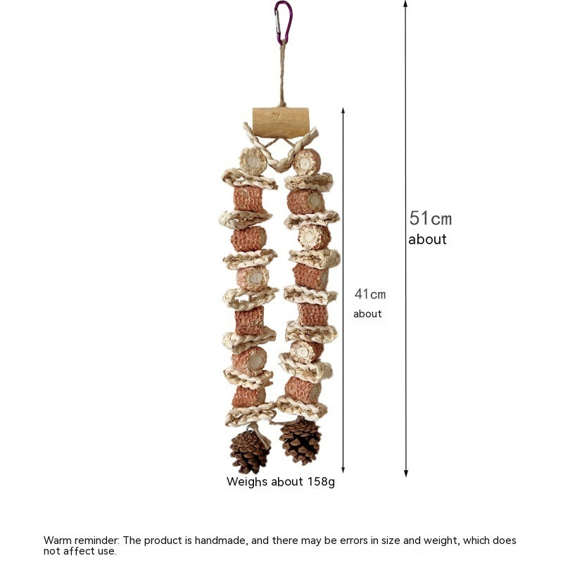 Parrot Beak Maintenance Toy for Medium to Large Birds