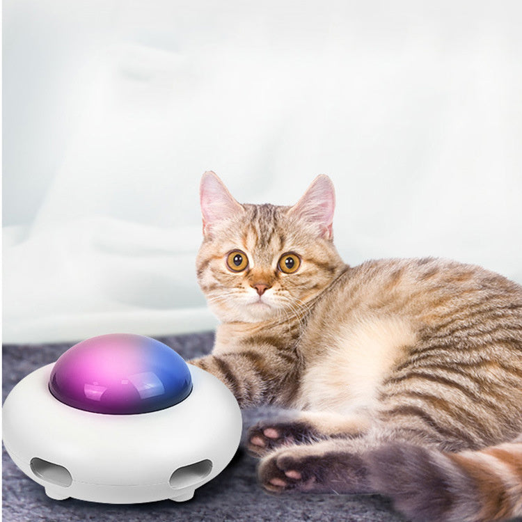 Cat Toy Gravity UFO Smart Teaser Electric Flying Sucer