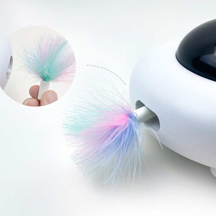 Cat Toy Gravity UFO Smart Teaser Electric Flying Sucer