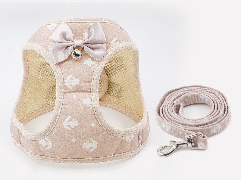 Multi-Purpose Pet Leash, Harness, and Collar Set For Small Dogs