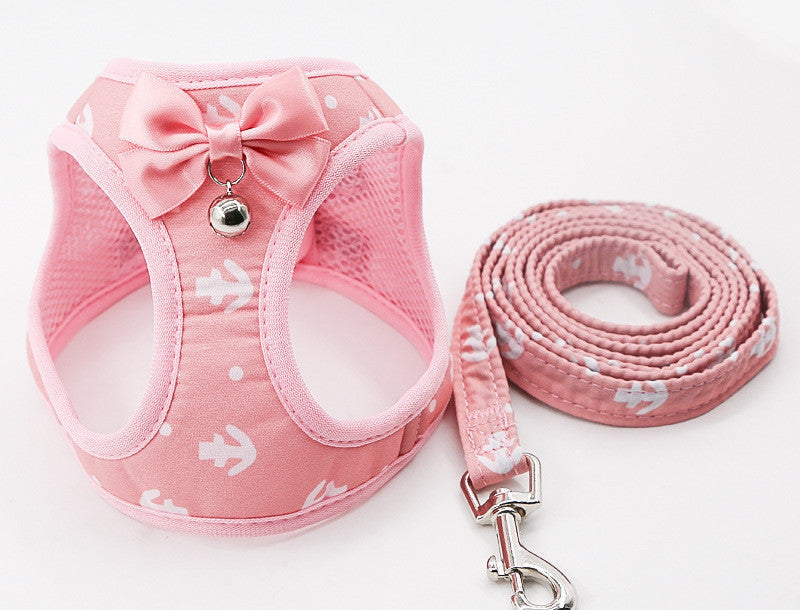 Multi-Purpose Pet Leash, Harness, and Collar Set For Small Dogs