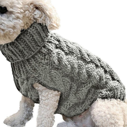 Colorful Winter Sweater For Dog