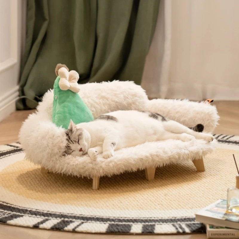 Pet Cozy Bed for Cats and Small Dogs