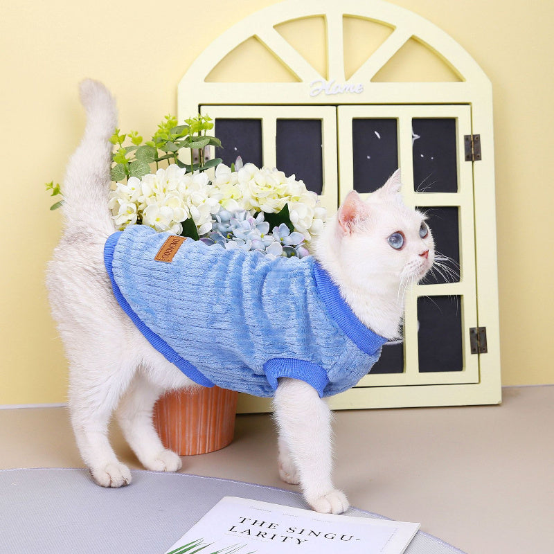 Pet Winter Coats and Sweaters For Cats