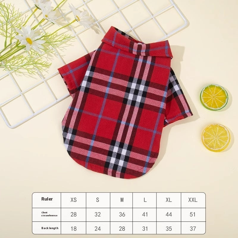 Cat Clothes Summer Thin Shirt