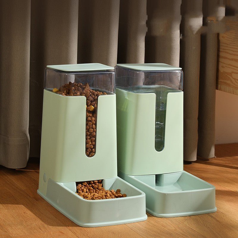 Automatic Pet Food and Water Dispenser