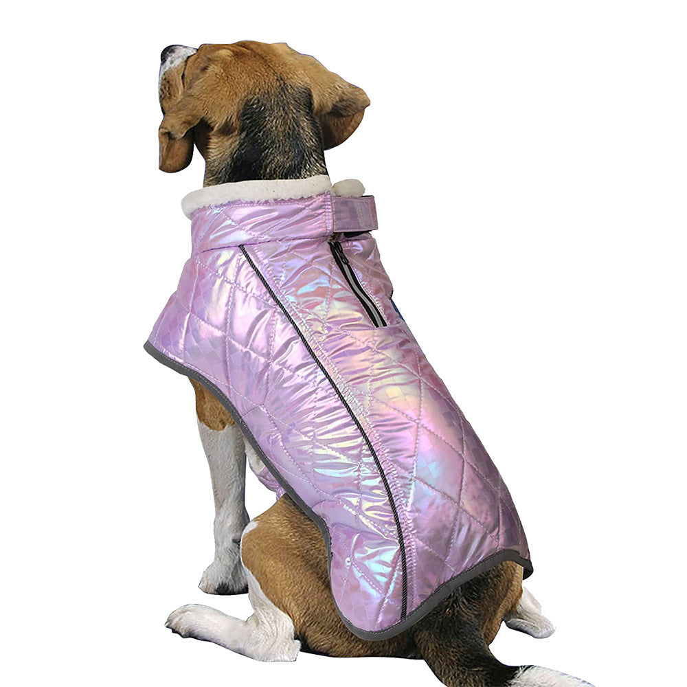 Warm Velvet Pet Apparel with Waterproof Protection