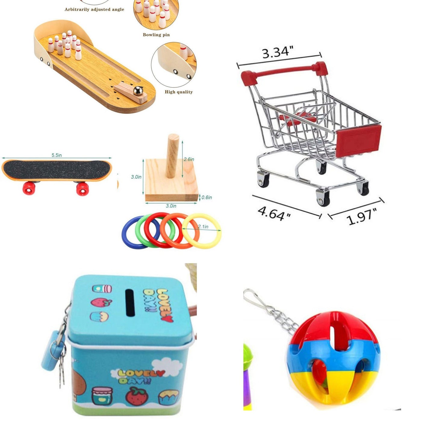 Parrot Mental Stimulation Puzzle and Toy Supplies