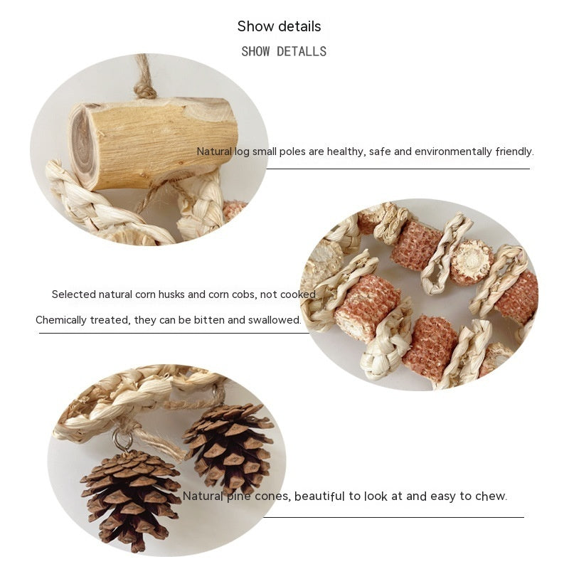 Parrot Beak Maintenance Toy for Medium to Large Birds