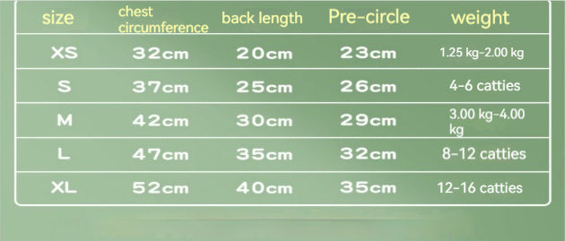 Thermal Cat Clothing for Cold Seasons