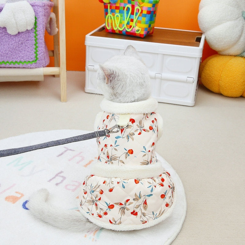 Thermal Cat Clothing for Cold Seasons