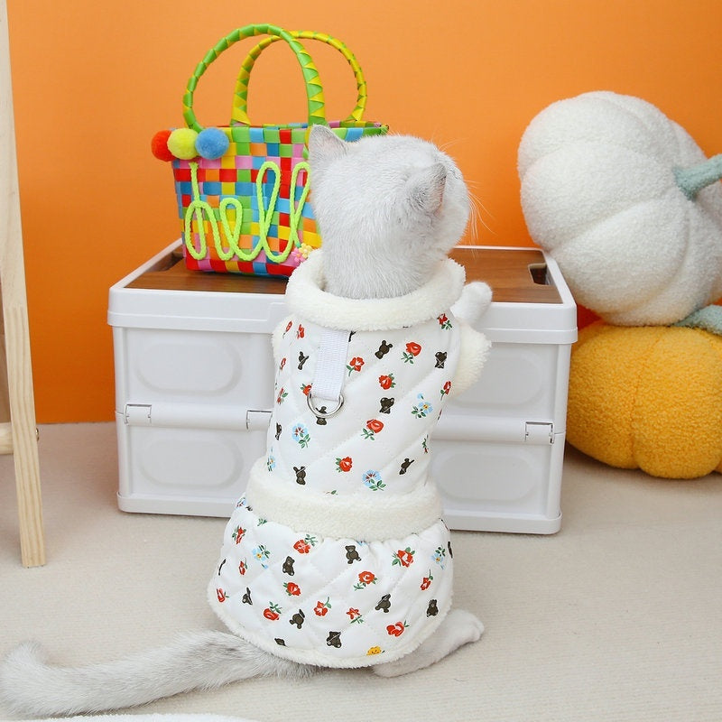 Thermal Cat Clothing for Cold Seasons