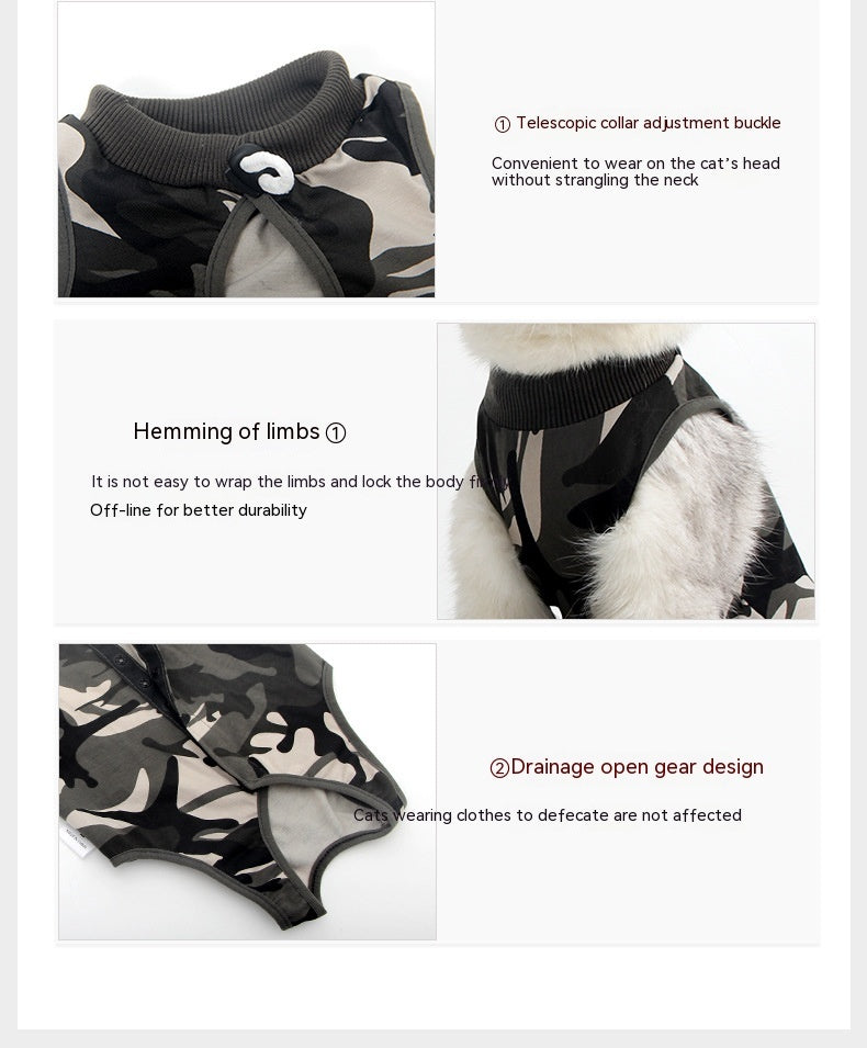 Recovery Attire for Cats After Surgery