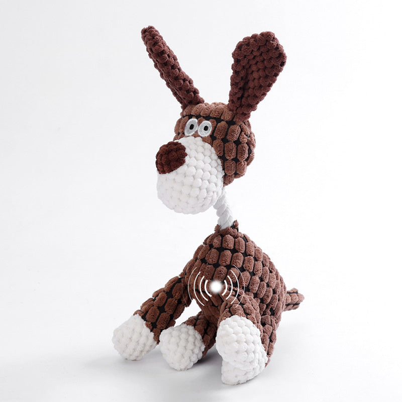 Soft Animal Shaped Interactive Dog Toys