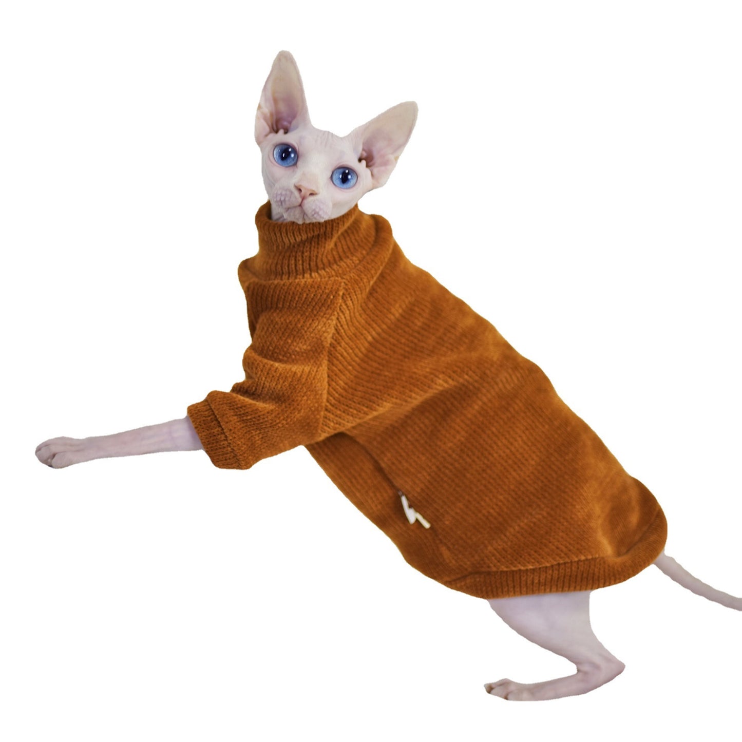 Winter Warmth Chenille Cat Sweater