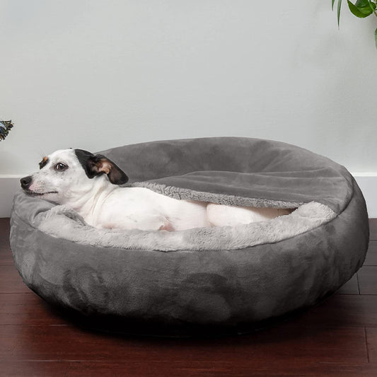 Plush Pet Bed for Dogs