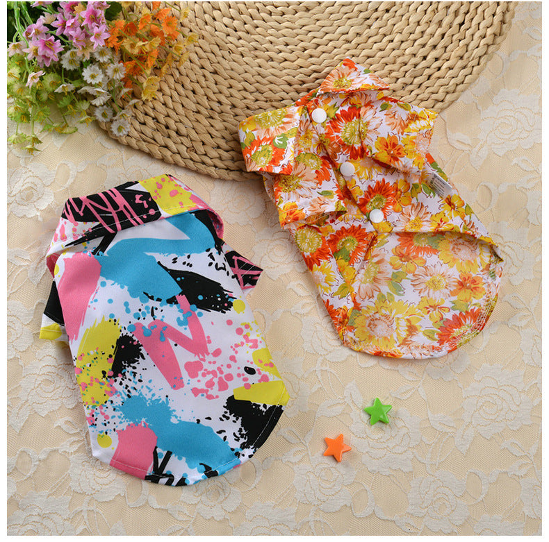 Pet Teddy Bear Dress with Western Accents