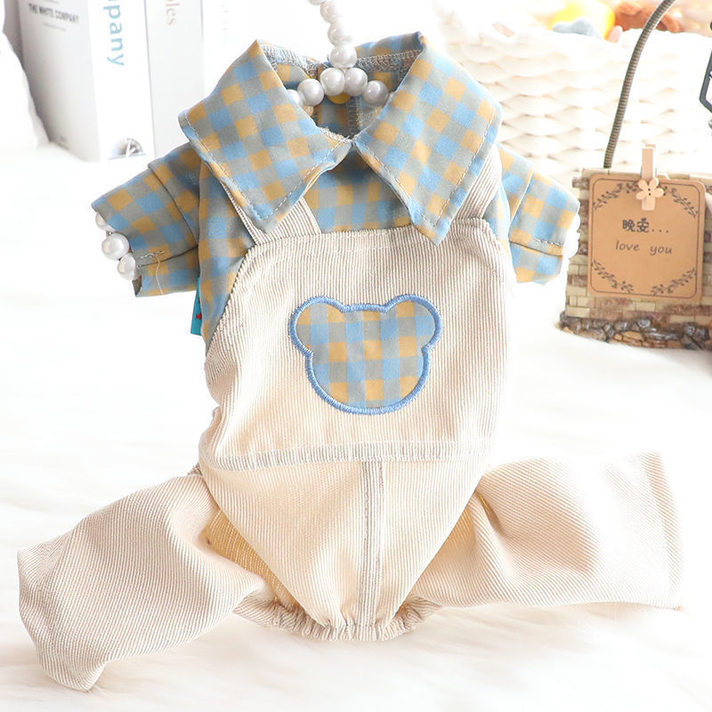 Lightweight Plaid Shirt for Dogs