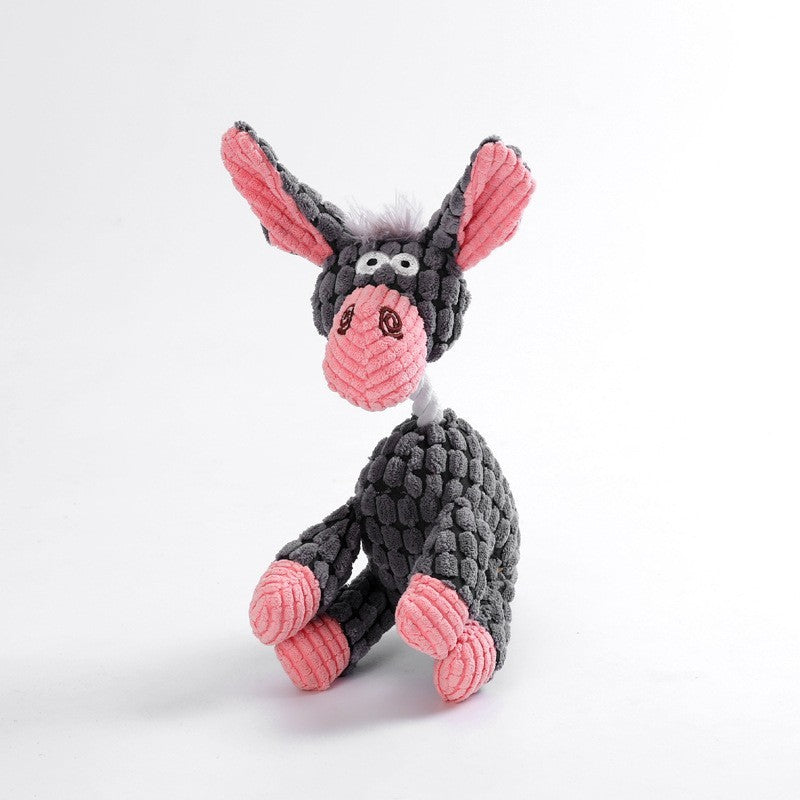 Soft Animal Shaped Interactive Dog Toys