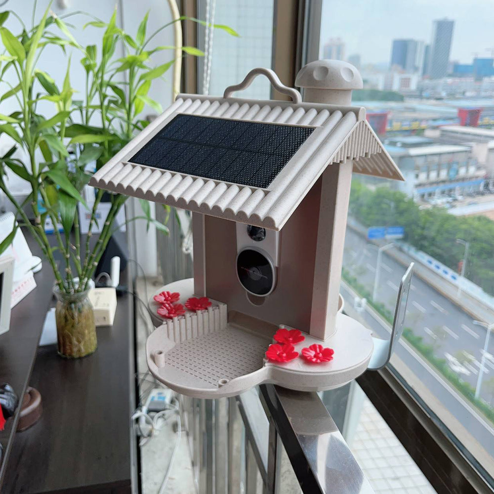 AI-Powered Bird Feeder with 160-Degree Wide Angle