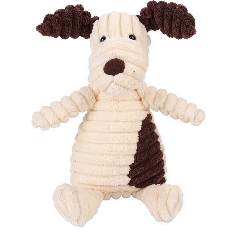 Durable Plush Chew Toy with Sound For Dogs