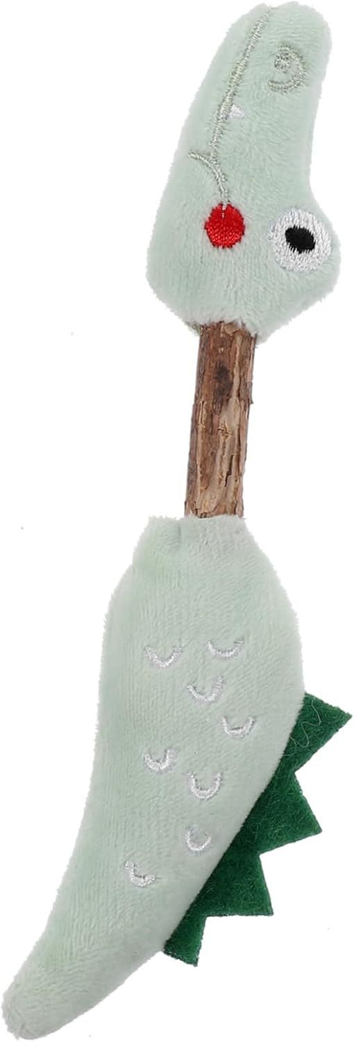 Natural Silvervine Sticks for Cat Play and Dental Health
