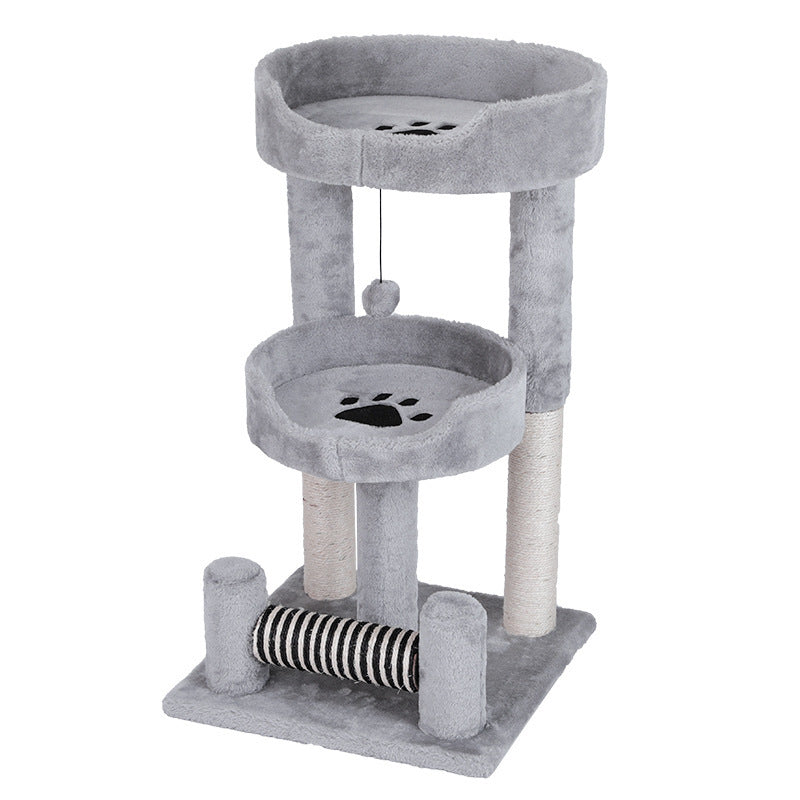 Versatile Cat Tree and Scratching Toy Bundle