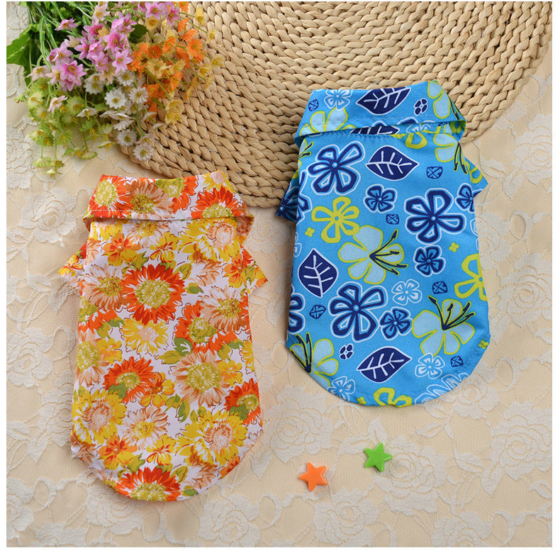 Pet Teddy Bear Dress with Western Accents