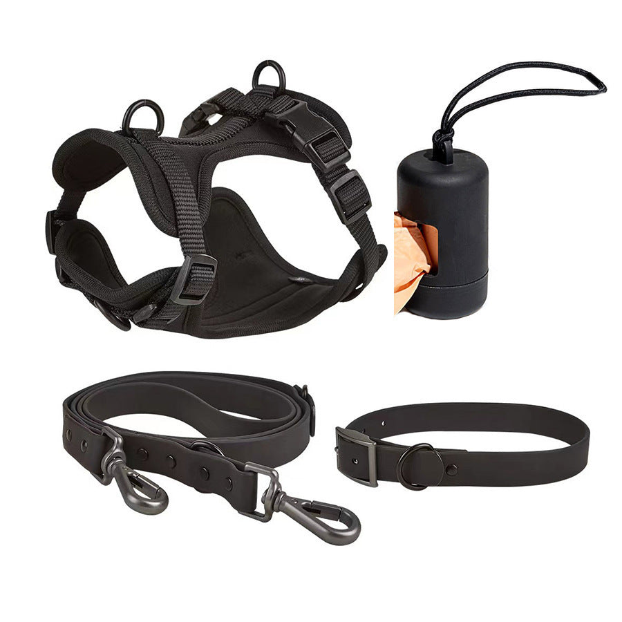 Waterproof Tactical Dog Harness with Anti-Bite Protection