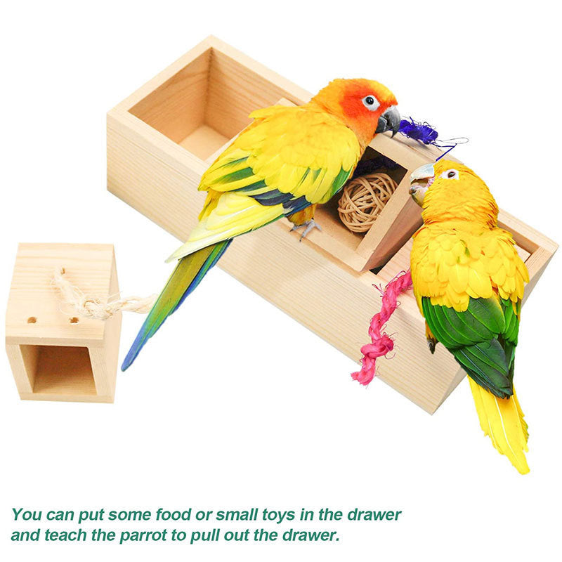 Parrot Mental Stimulation Puzzle and Toy Supplies