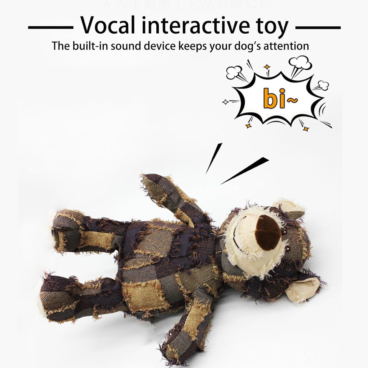 Long-Lasting Squeaky Dog Toy for Aggressive Chewers