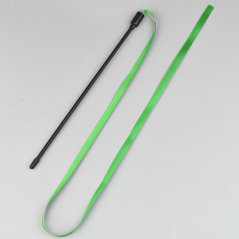 Colorful Interactive Wand Toy with String for Cats
