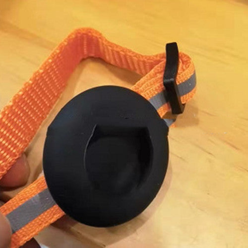 Airtag-Compatible Pet Collar with Bell and Reflective Stripes