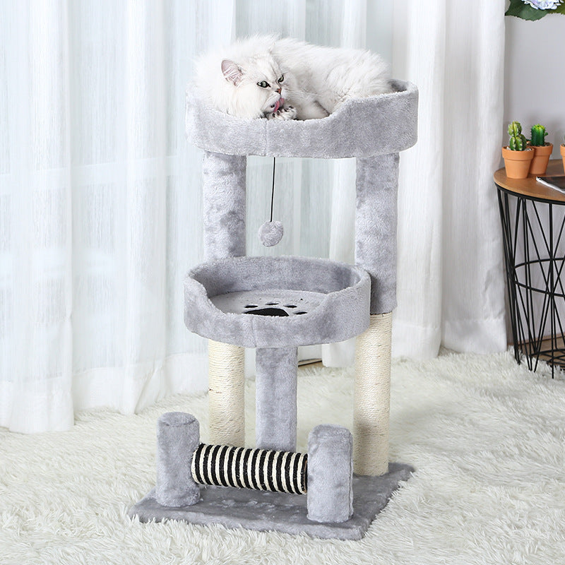 Versatile Cat Tree and Scratching Toy Bundle