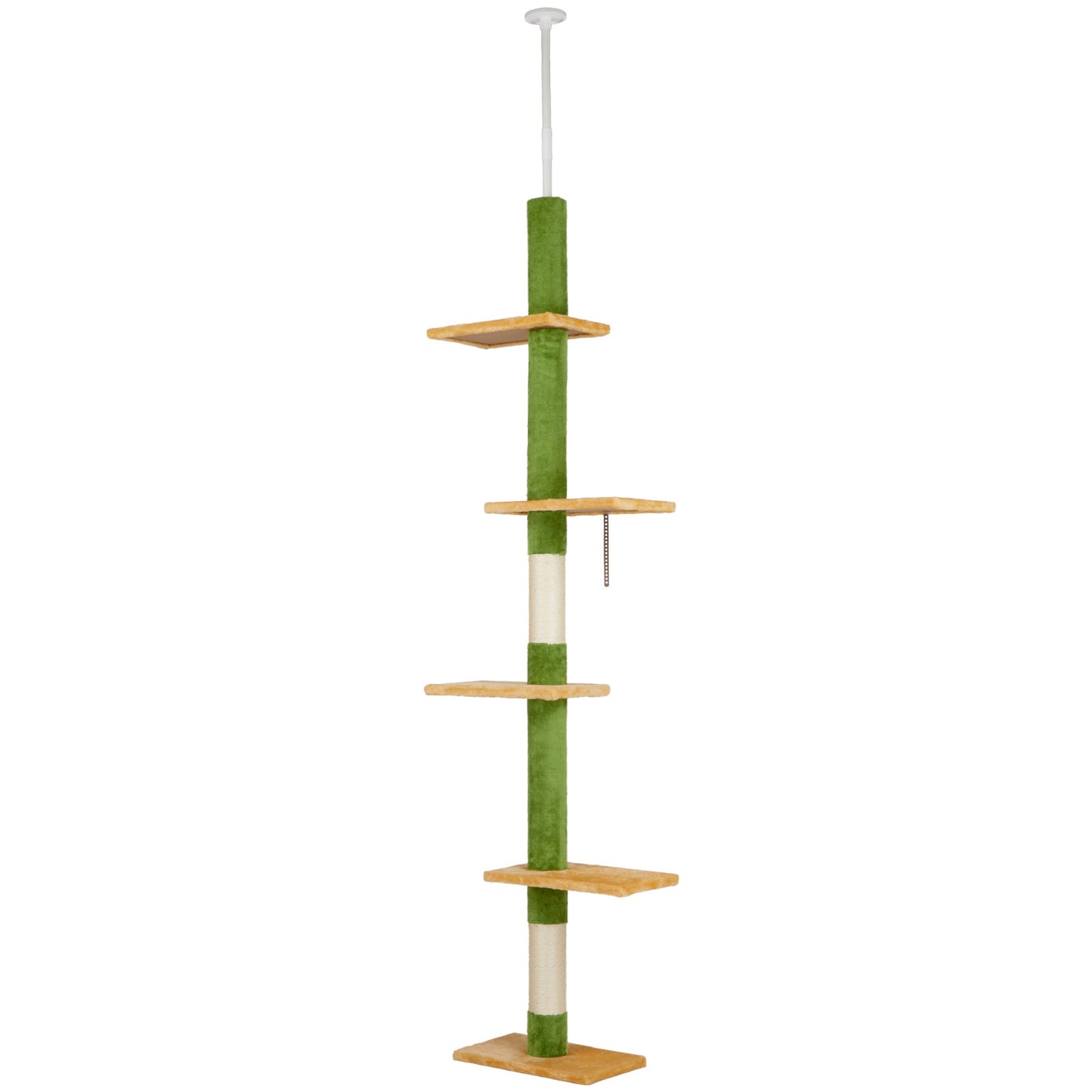 Tall Cat Tree with Multiple Platforms