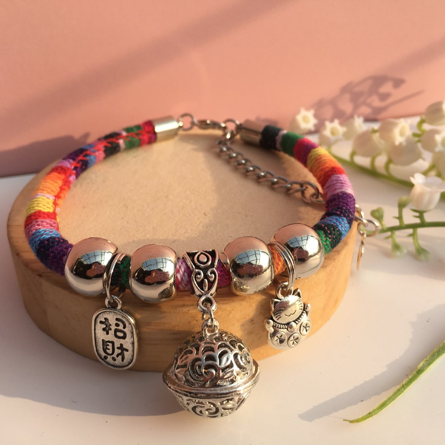 Adjustable Dog Collar with Bell for Awareness