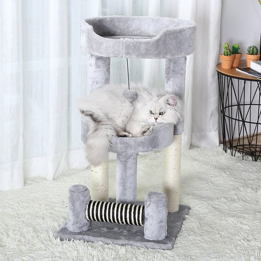 Versatile Cat Tree and Scratching Toy Bundle